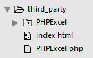 phpexcel read excel file to array