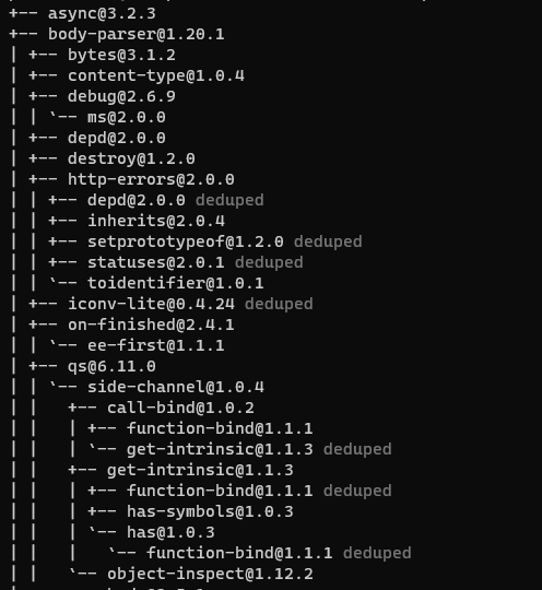 npm-view-the-dependency-tree